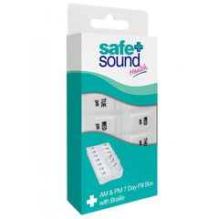 Safe & Sound AM/PM 7 Day Pill Reminder