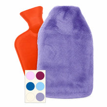 Life Hot Water Bottle with Faux Fur Cover 1.8L