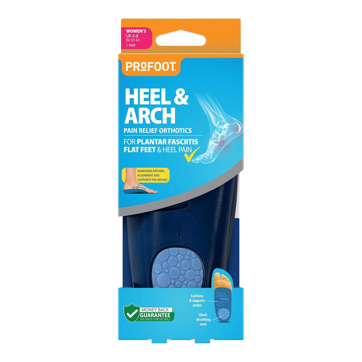 Profoot Arch & Heel Support Womens