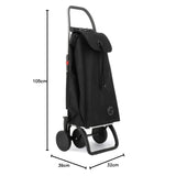 Rolser I-Max Shopping Trolley Black