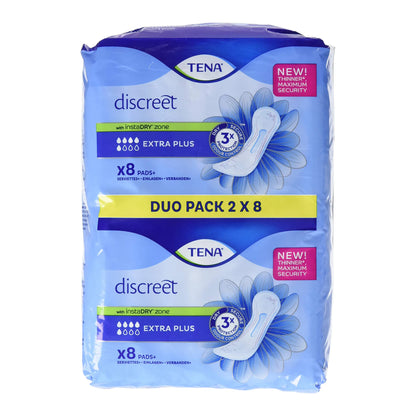 TENA Discreet Extra Plus Incontinence Pads