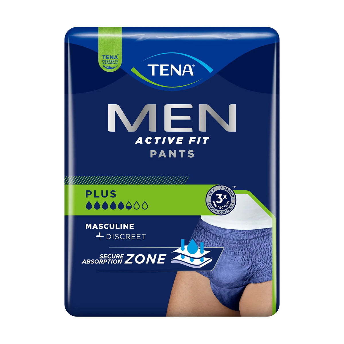 TENA Men Active Fit Pants Plus