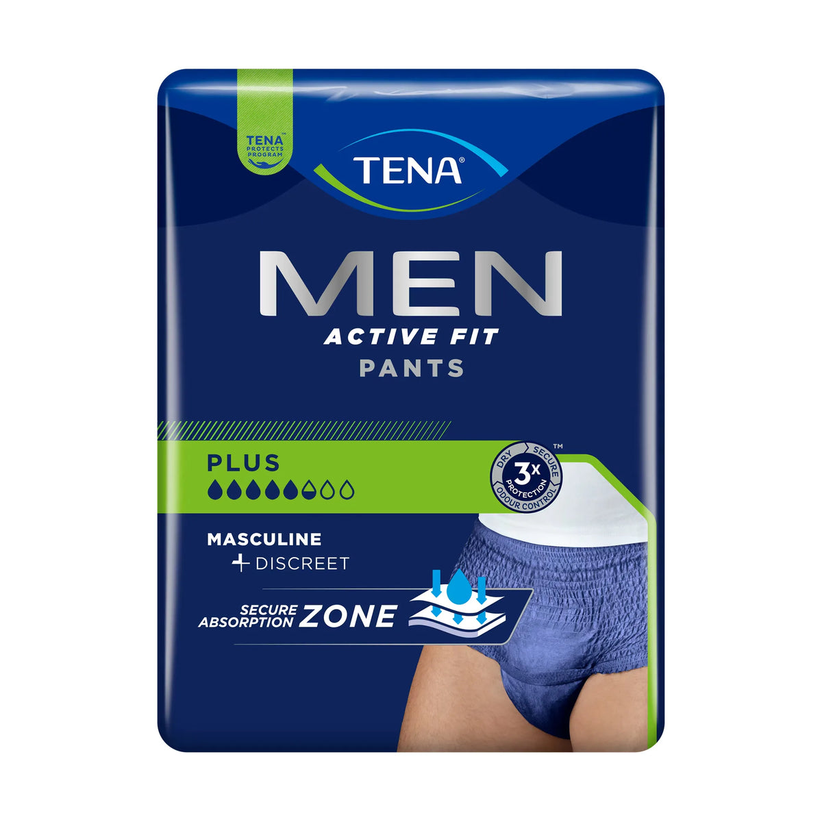 TENA Men Active Fit Pants Plus