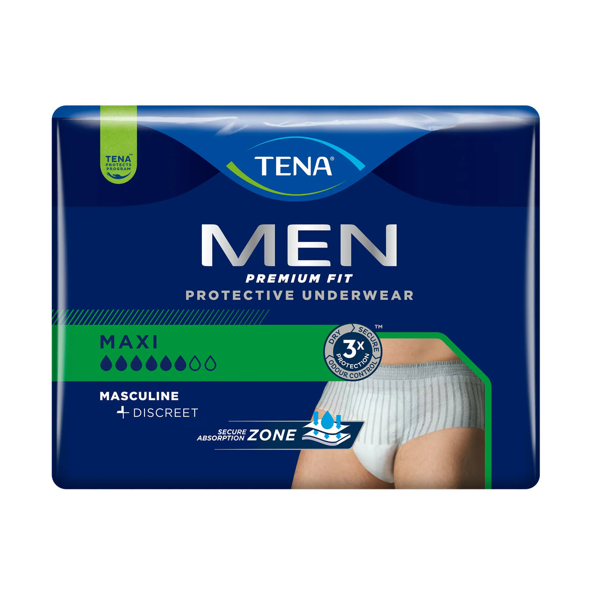 TENA Men Premium Fit Protective Underwear Maxi