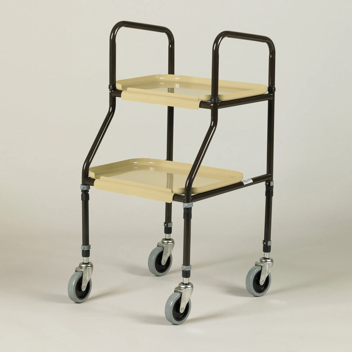 Adjustable Trolley with Plastic Trays