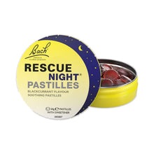 Nelsons Rescue Remedy Night Pastilles Blackcurrant 50g