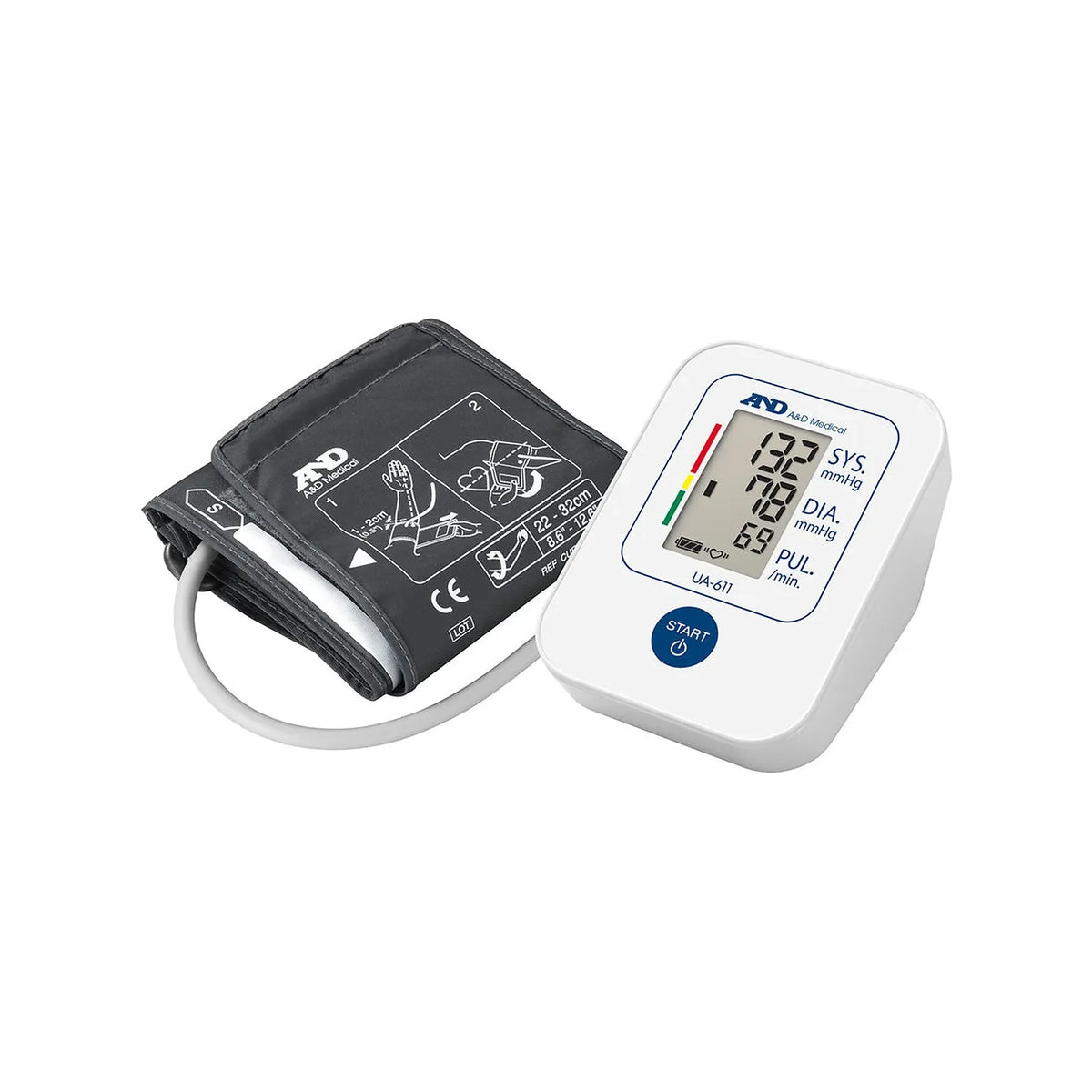 A&D Medical Automatic Upper Arm Blood Pressure Monitor