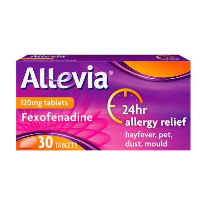 Allevia Fexofenadine 120mg Tablets
