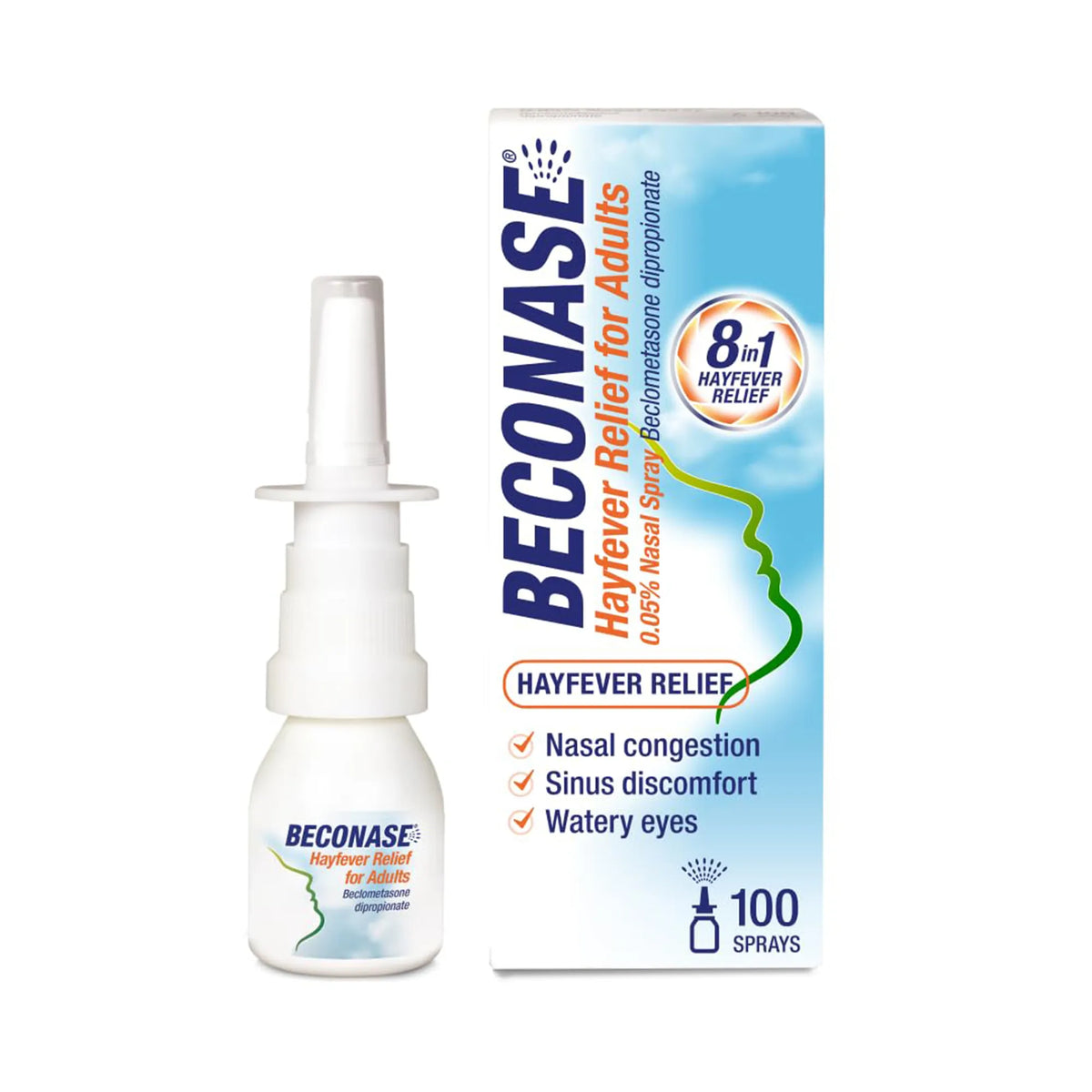 Beconase Hayfever Relief Nasal Spray – 100 Doses