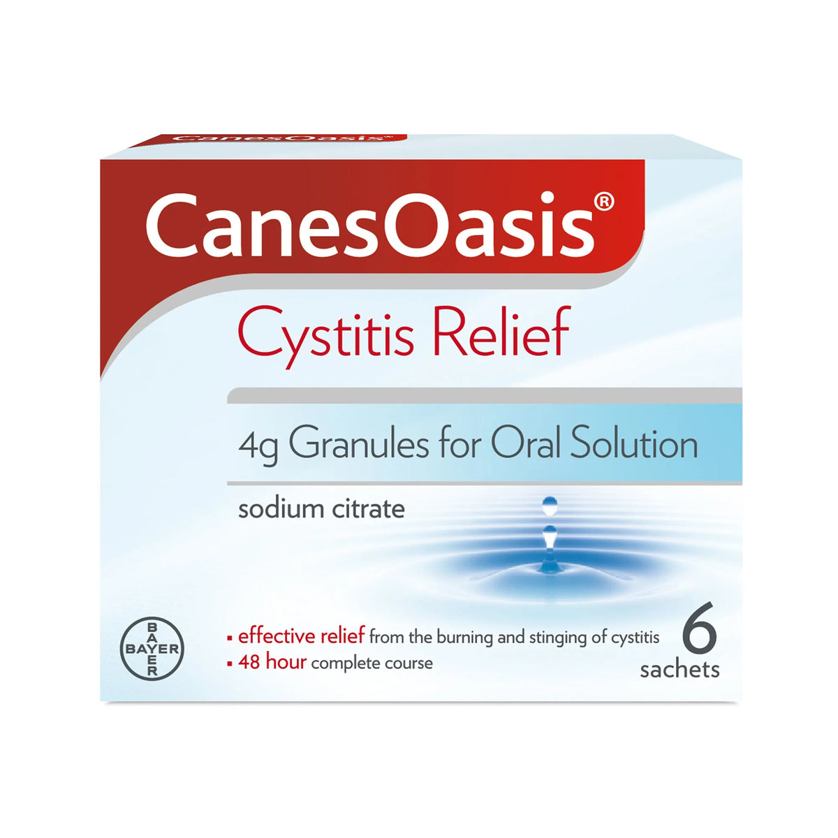 Canesten Oasis Cranberry Sachets – Pack of 6