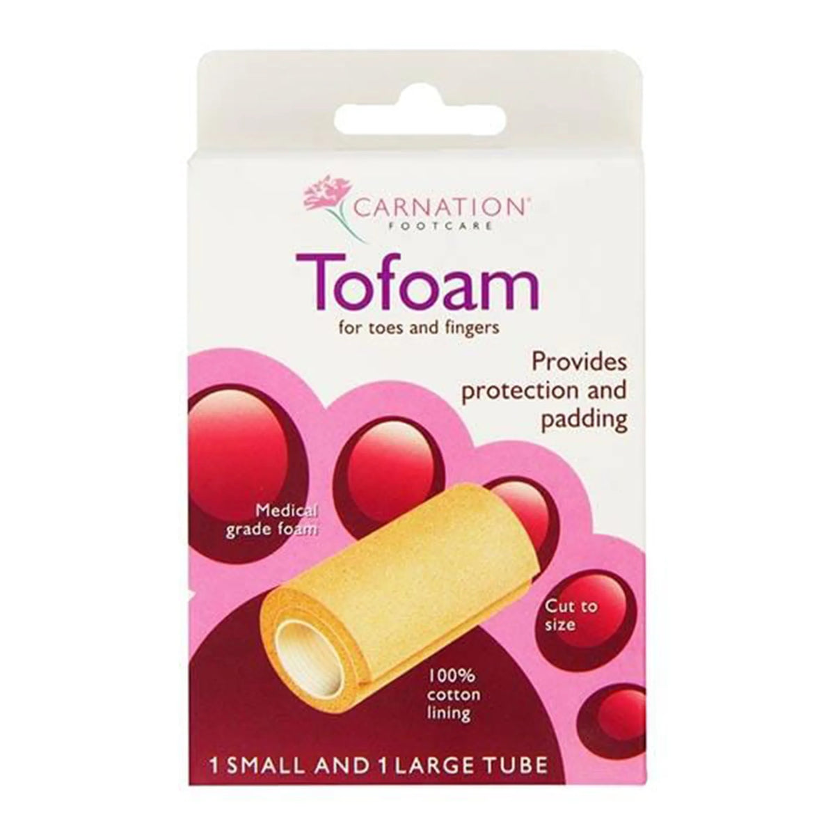 Carnation Toe Foam
