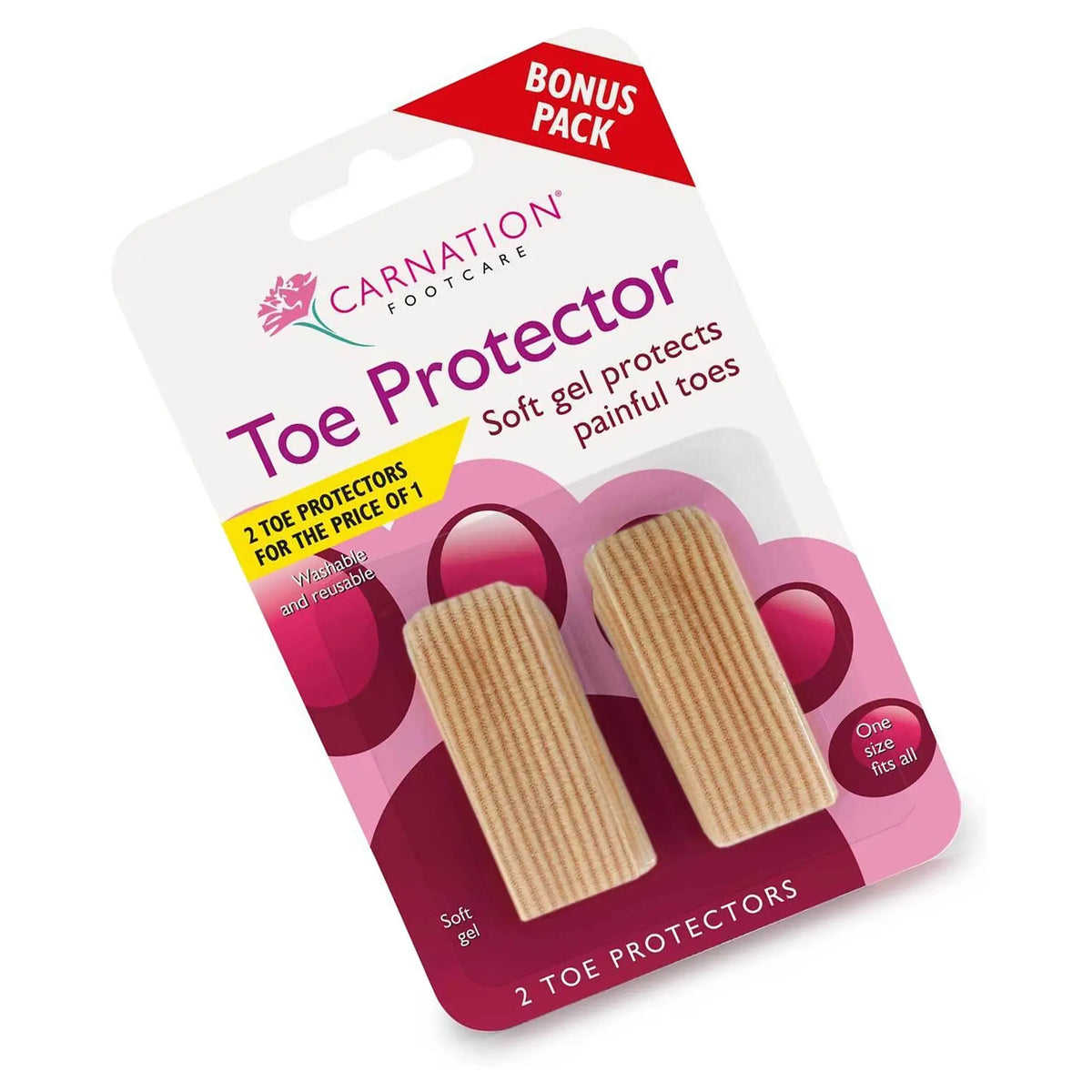 Carnation Toe Protector – Pack of 2