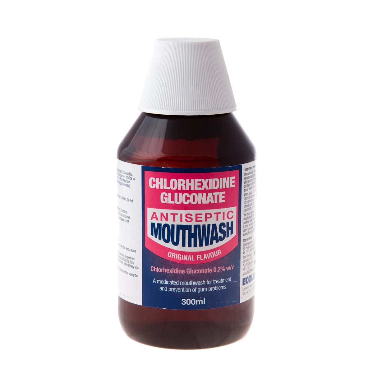 Chlorhexidine Antibacterial Mouthwash 300ml