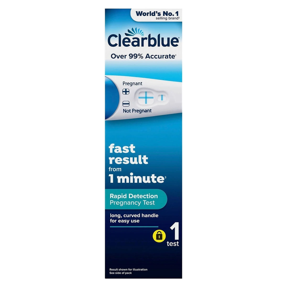 Clearblue Rapid Detection Pregnancy Test – 1 Test