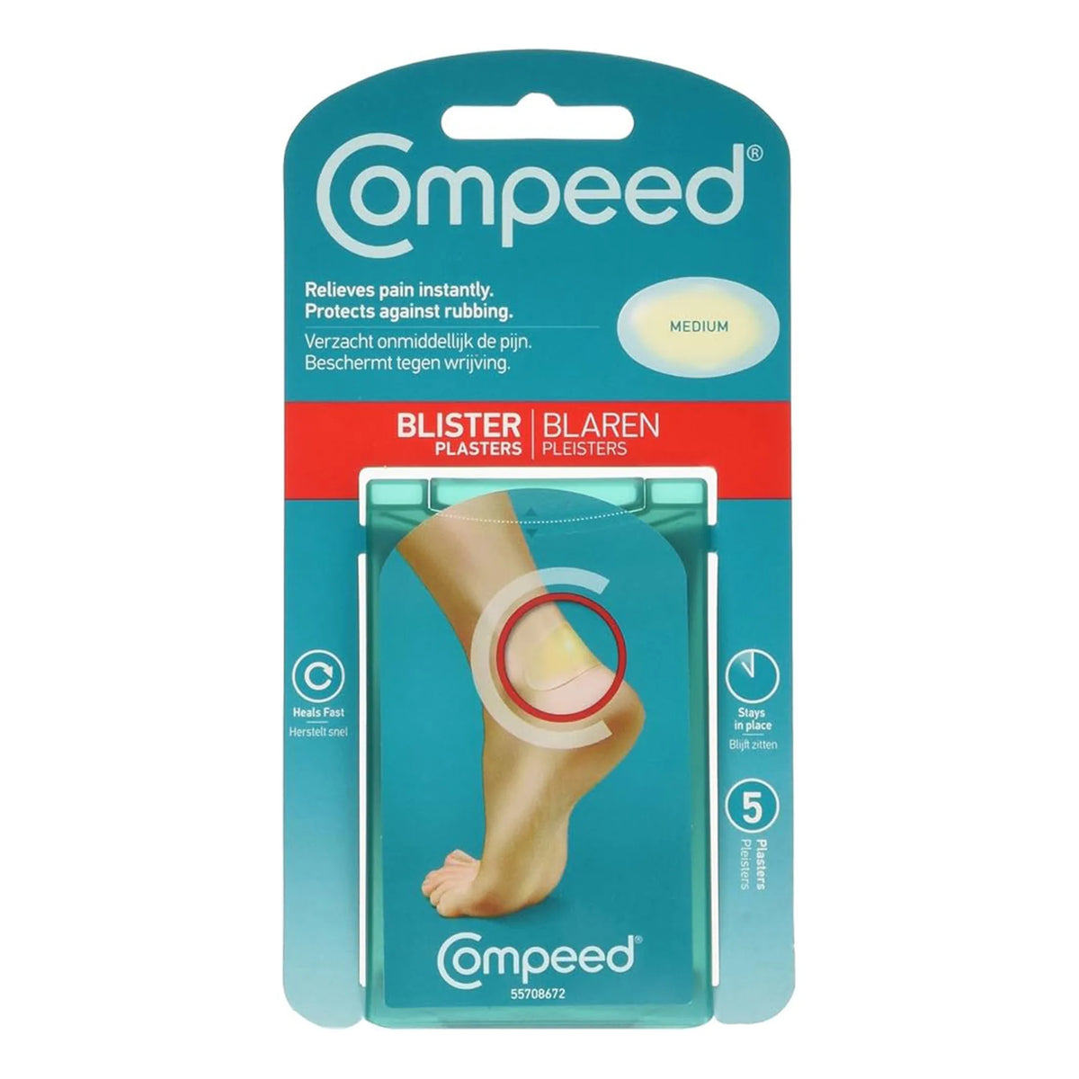 Compeed Blister Plasters Medium – Pack of 5
