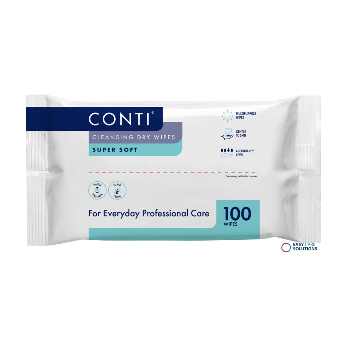 Conti Super Soft Wipes – Pack of 100 - Large