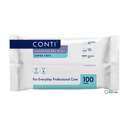 Conti Super Soft Wipes – Pack of 100 - Large