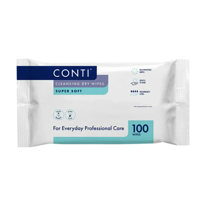 Conti Super Soft Wipes – Pack of 100 - Small
