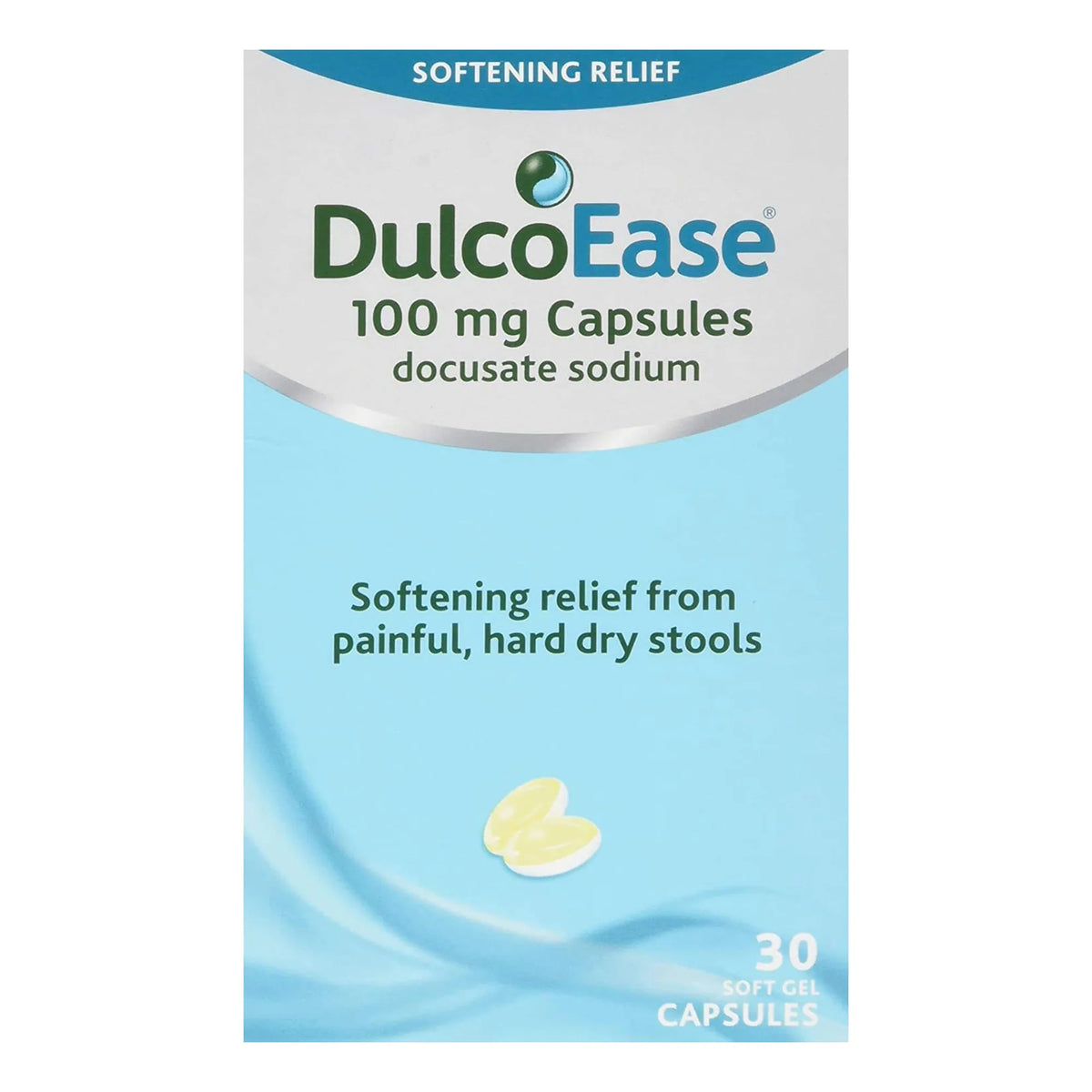 Dulcoease Stool Softener Capsules – Pack of 30