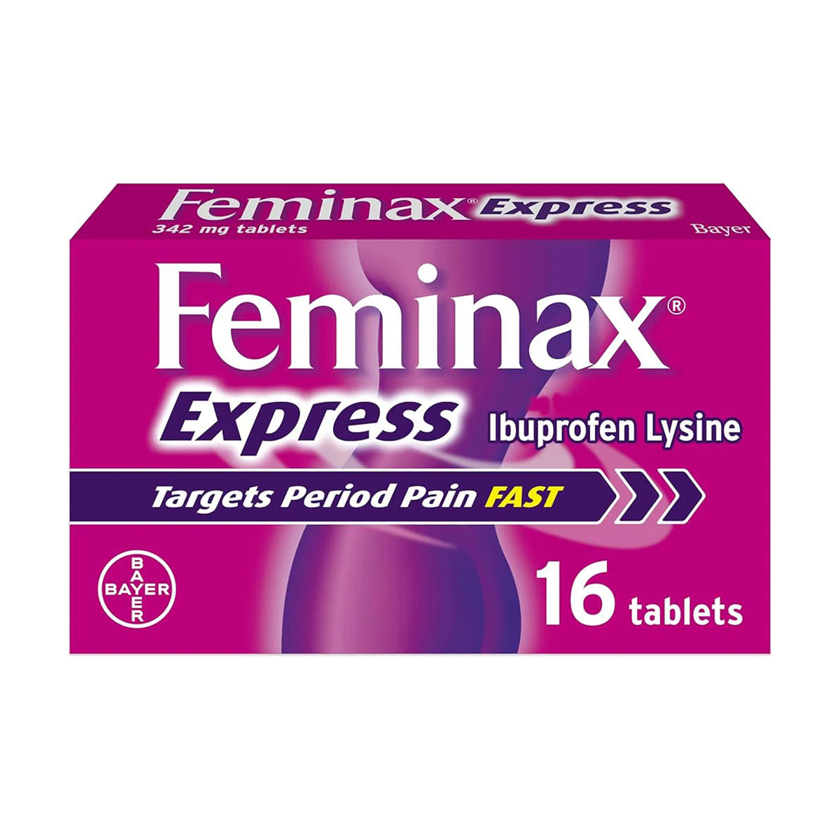 Feminax Express Period Pain Tablets – Pack of 16