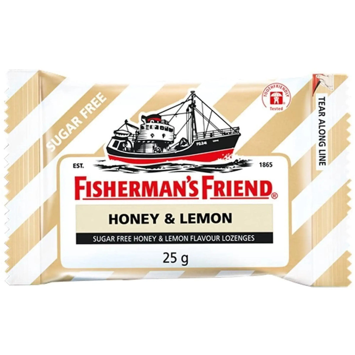 Fisherman's Friend Sugar Free Honey & Lemon Lozenges 25g