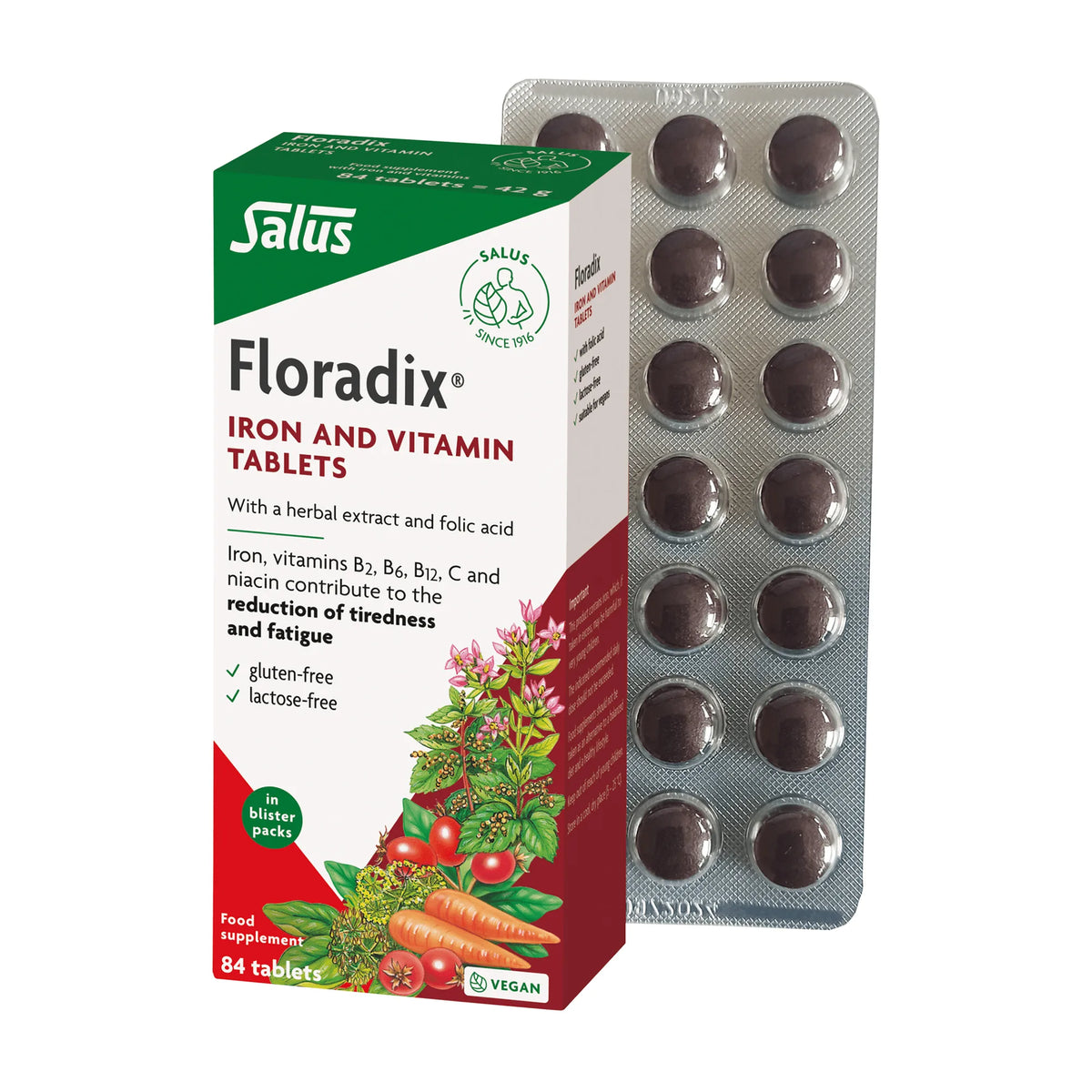 Floradix Iron Tablets – Pack of 84
