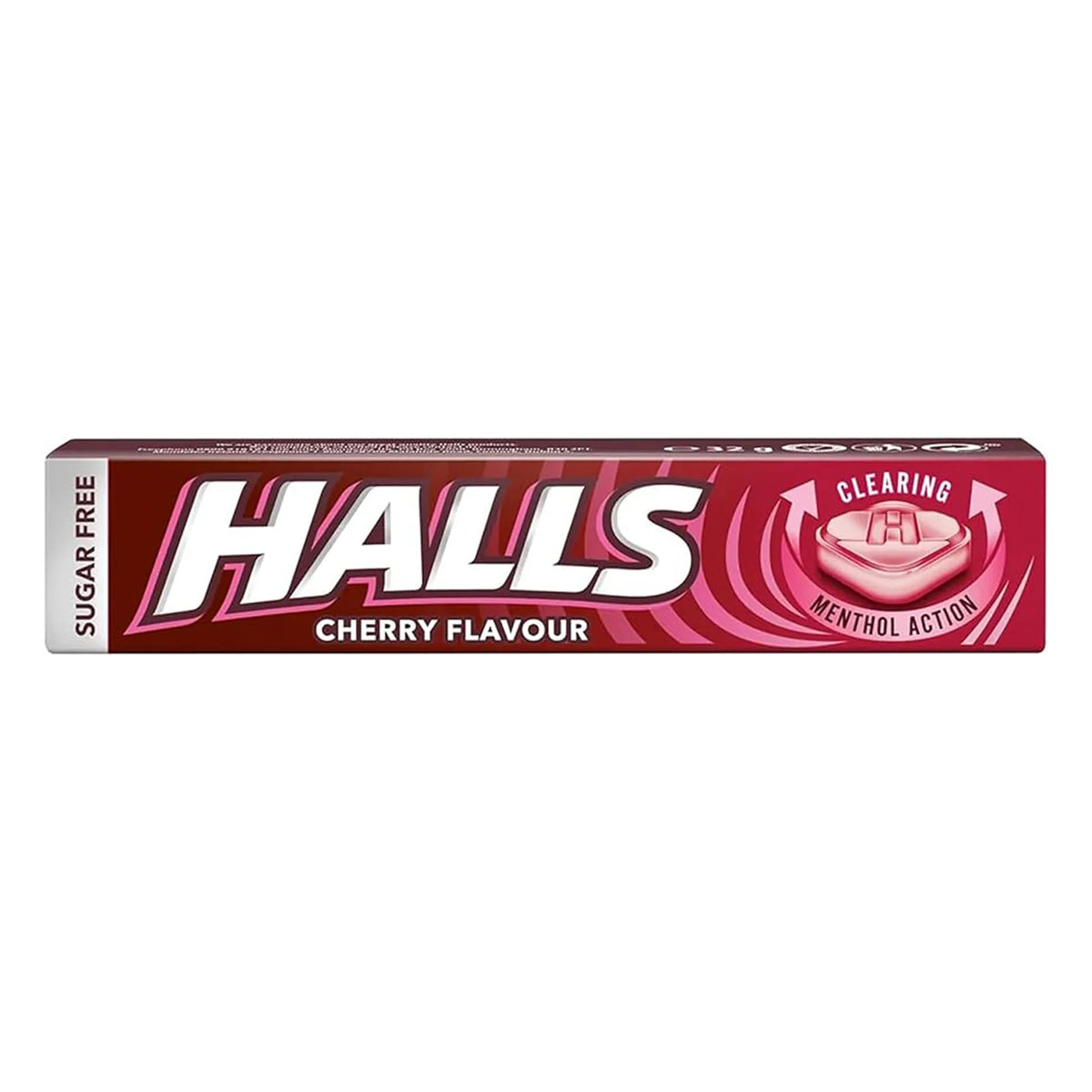 Halls Cherry Sugar Free Lozenges