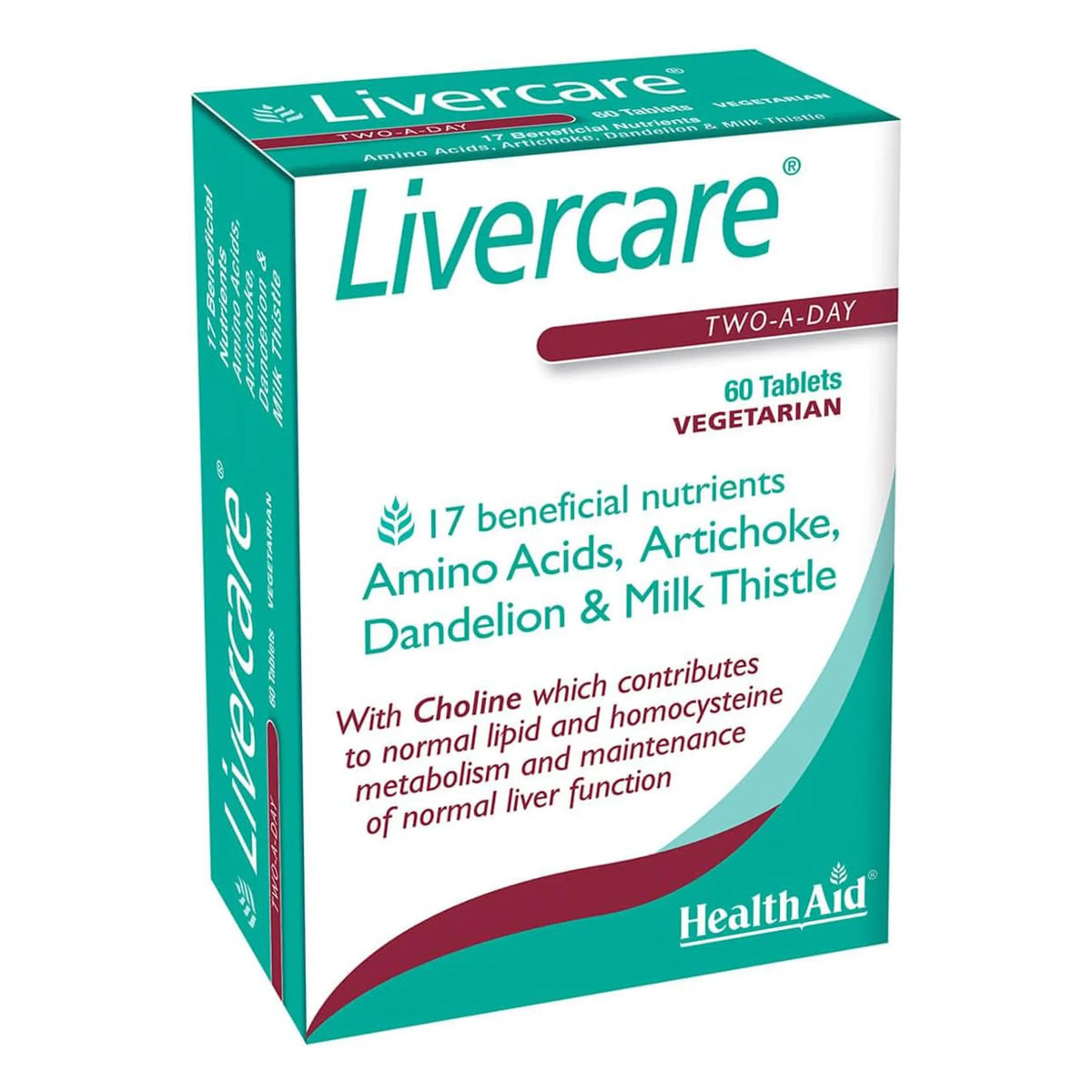 HealthAid Liver Care Tablets – Pack of 60