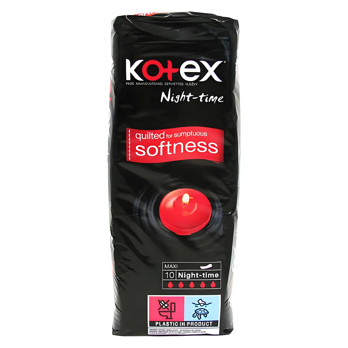 Kotex Maxi Night Pads – Pack of 10