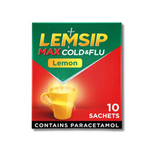 Lemsip Max Cold & Flu Lemon Sachets – Pack of 10