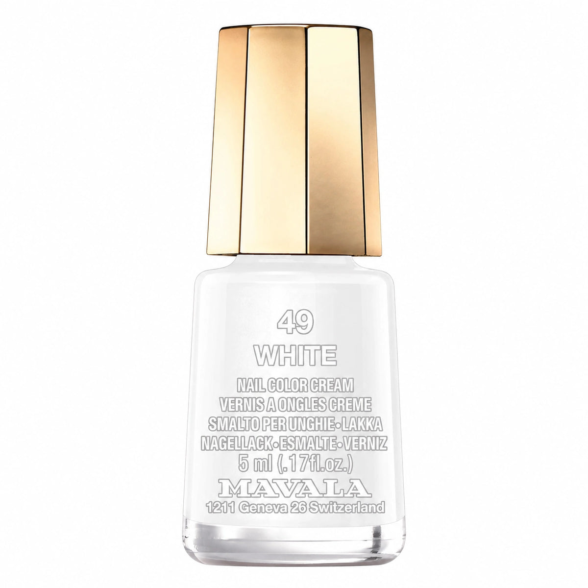 Mavala Mini Colour Nail Polish White 5ml
