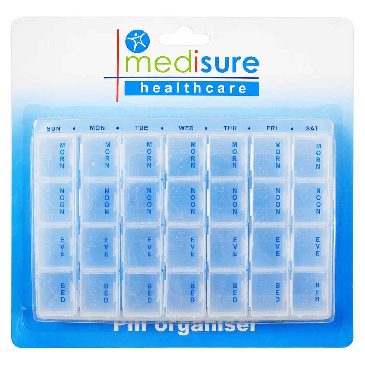 Medisure 28 Compartment Weekly Pill Organiser