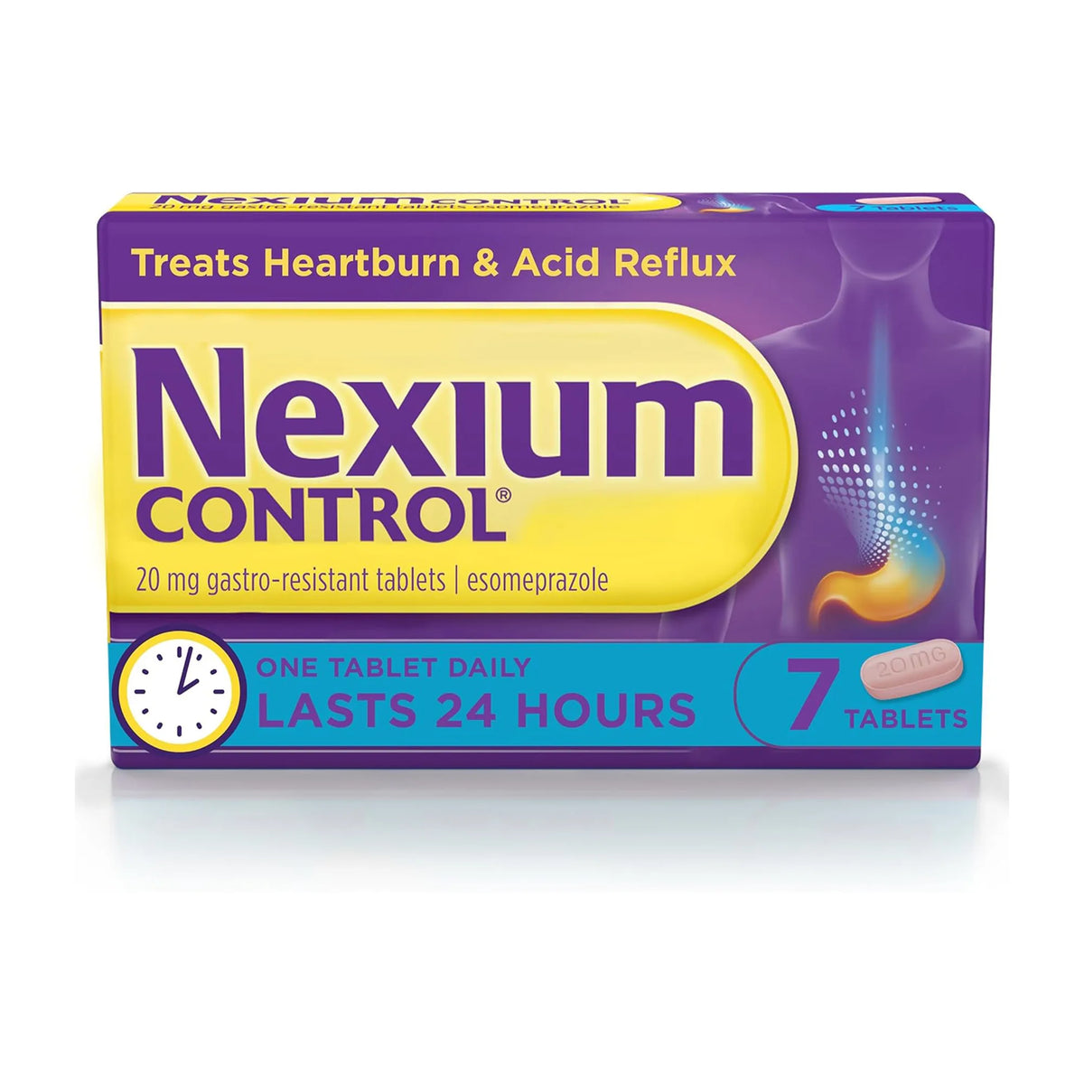 Nexium Control 20mg Gastro-Resistant Tablets