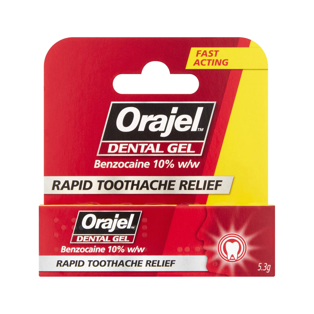 Orajel Regular Dental Gel 10%