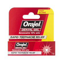 Orajel Regular Dental Gel 10%