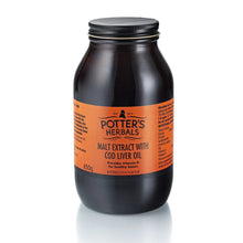 Potters Malt Extract with Cod Liver Oil 650g
