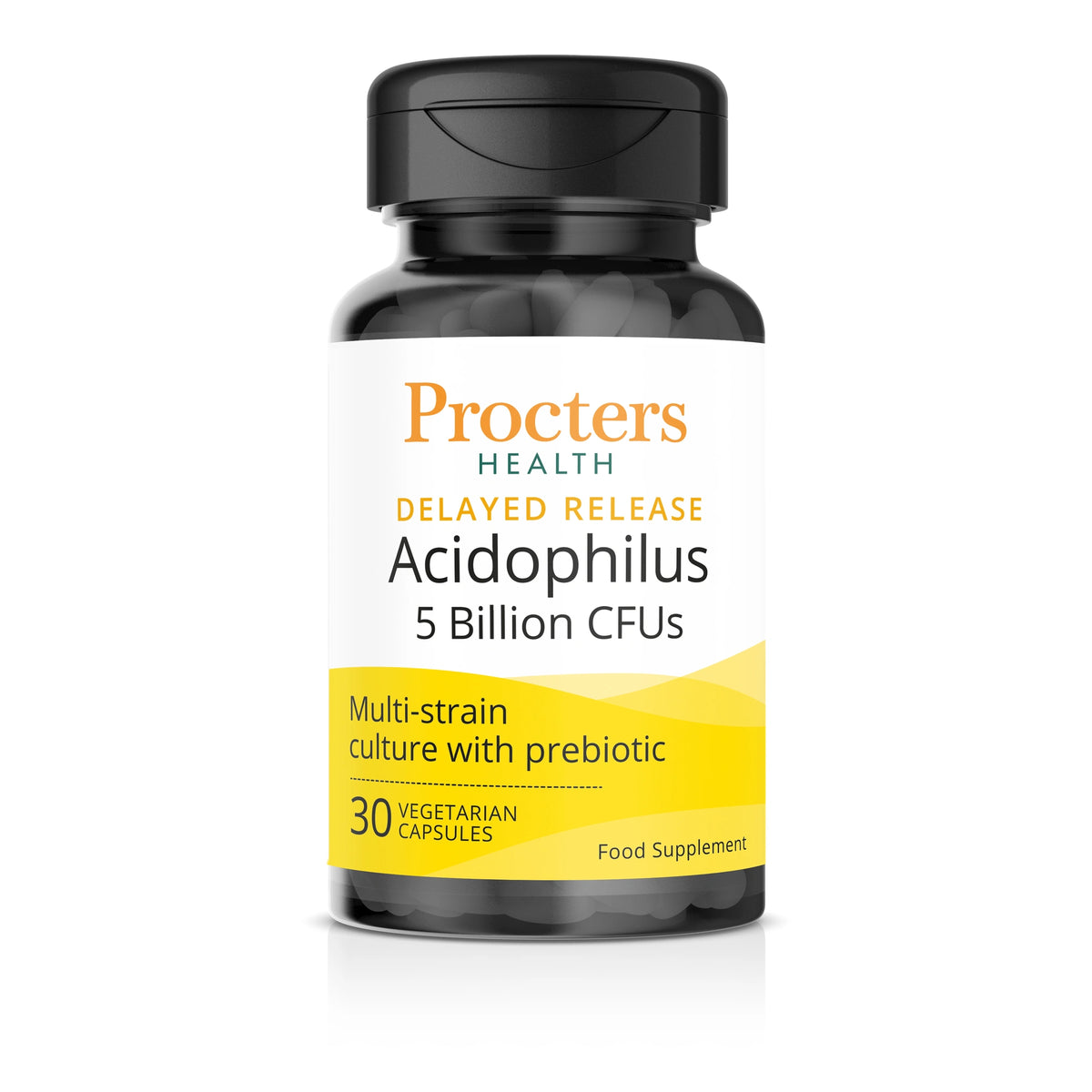 Procters Health Delayed Release Acidophilus 5 Billion CFU 30 capsules