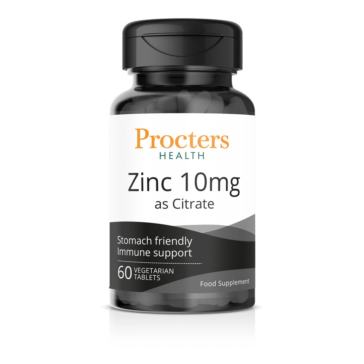 Procters Health Zinc 10mg as Citrate 60 tablets
