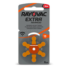 Rayovac Extra Advanced Hearing Aid Batteries Size 13 – Pack of 6