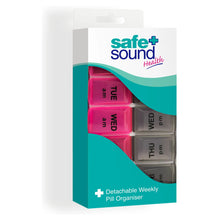 Safe & Sound Detachable AM/PM 7 Day Pill Box
