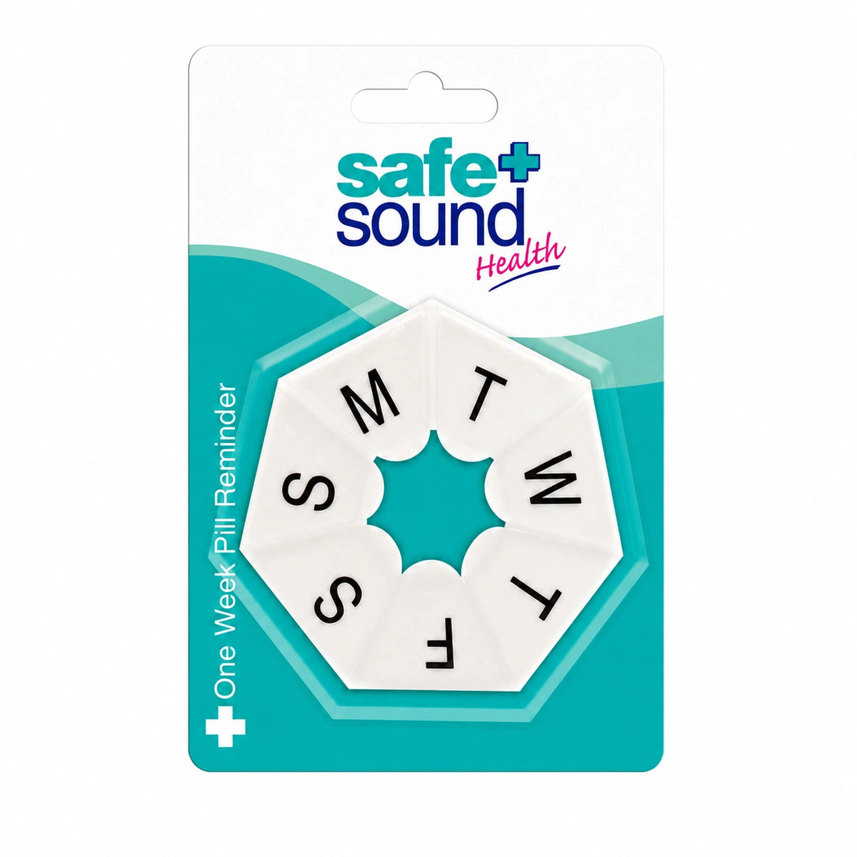 Safe & Sound One Week Pill Reminder