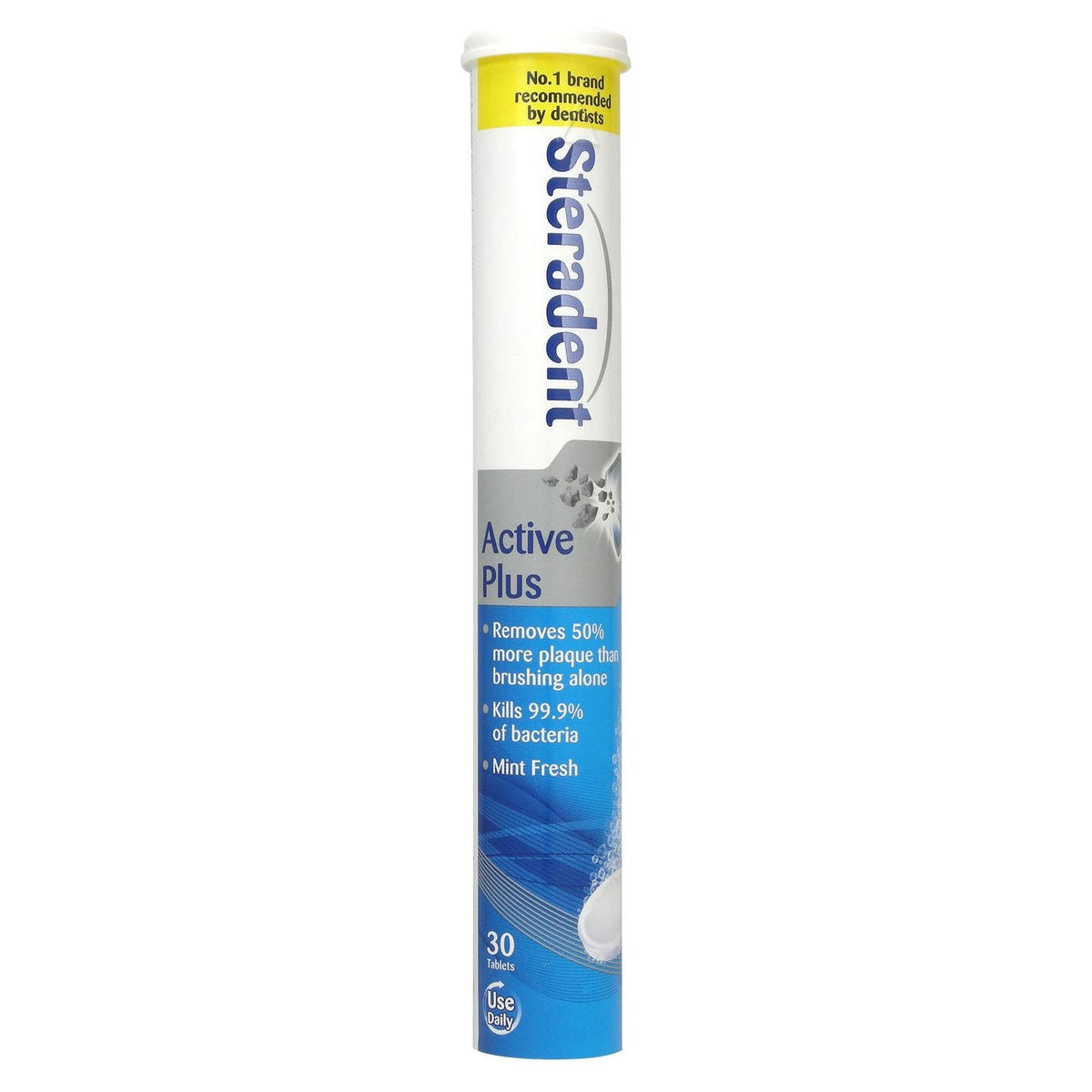Steradent Active Plus Denture Cleaning Tablets – Pack of 30