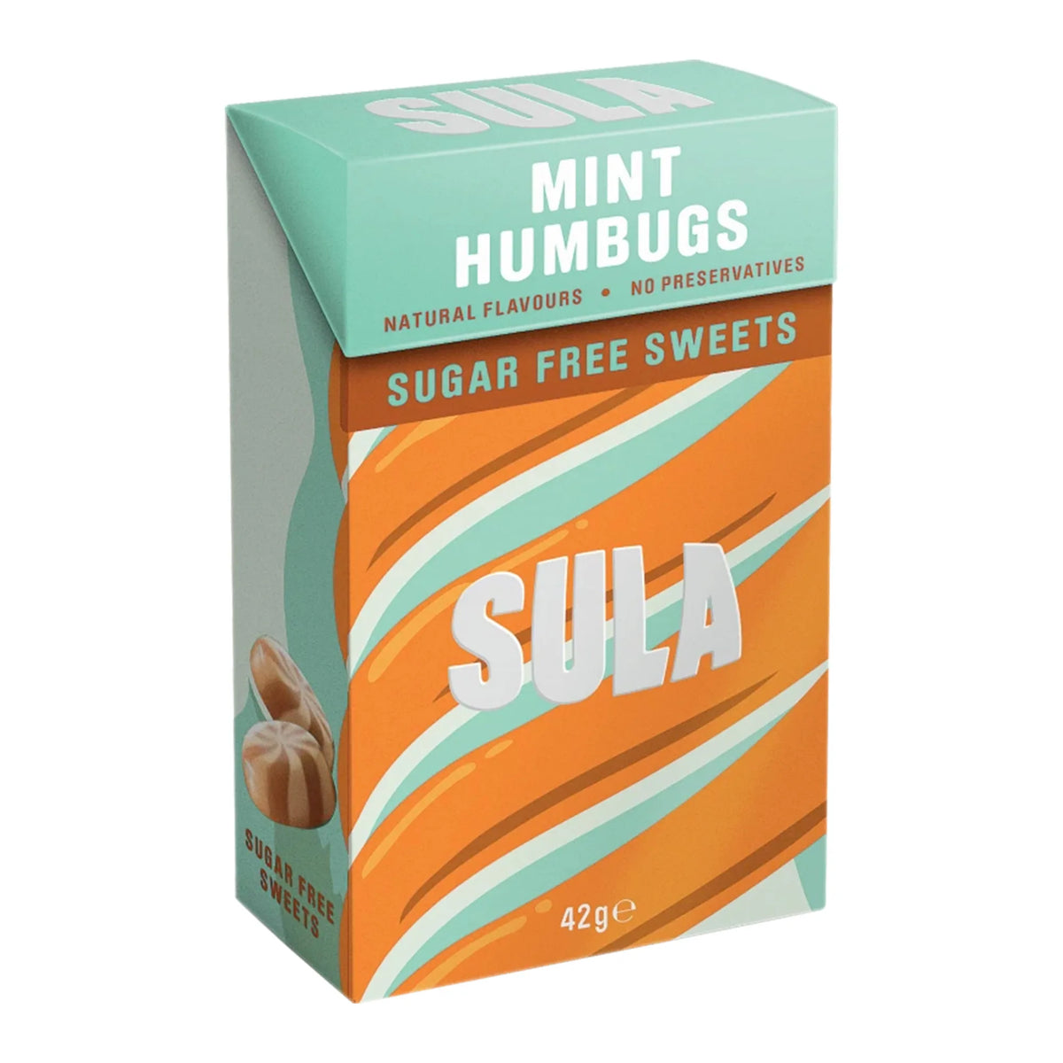 Sula Sugar-Free Mint Humbugs 42g