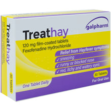 Treathay Fexofenadine 120mg Tablets 30 pack
