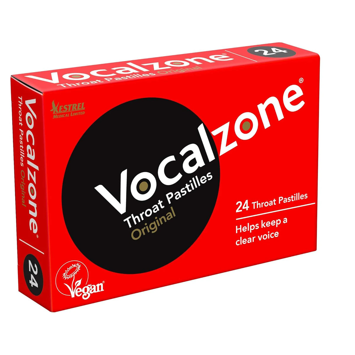Vocalzone Throat Pastilles – Pack of 24